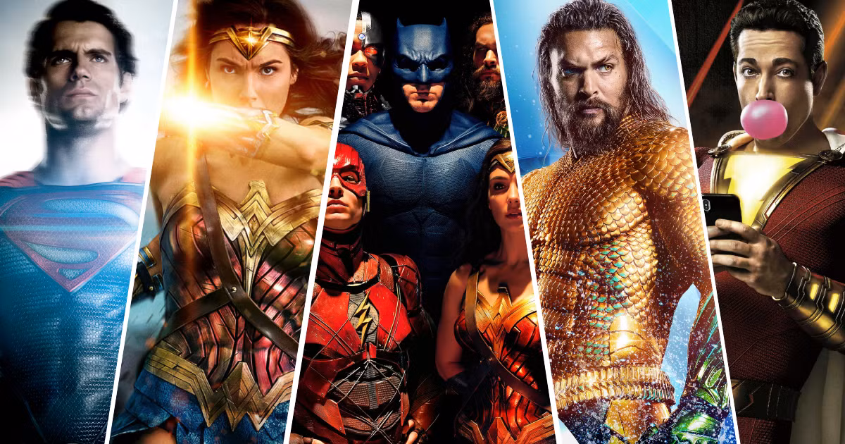 DC Movies in Order