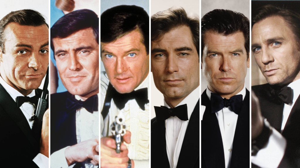 james bond movies in order timeline