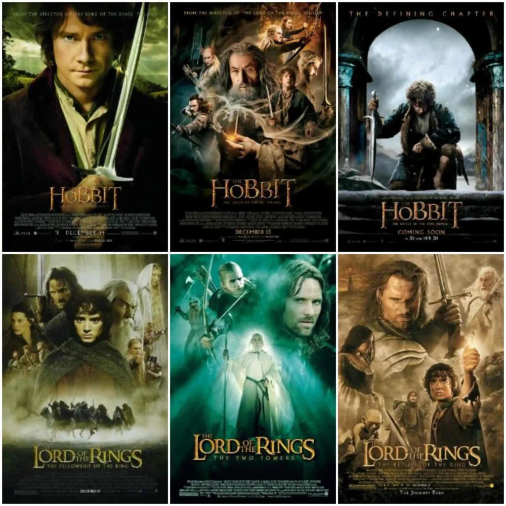 Lord of the Rings Movies in Order